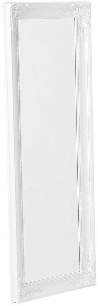 Beliani Sieninis veidrodis VARS 51 cm 141 cm baltas