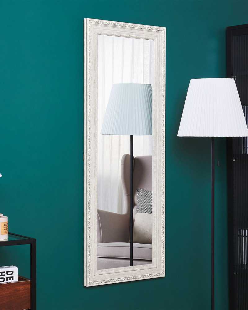 Beliani Sieninis veidrodis VERTOU 50 × 130 cm, smėlio spalvos