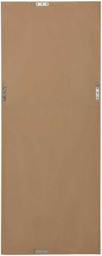 Beliani Sieninis veidrodis VERTOU 50 × 130 cm, smėlio spalvos