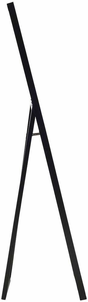 Beliani Pastatomas veidrodis TORCY 140 cm, juodas