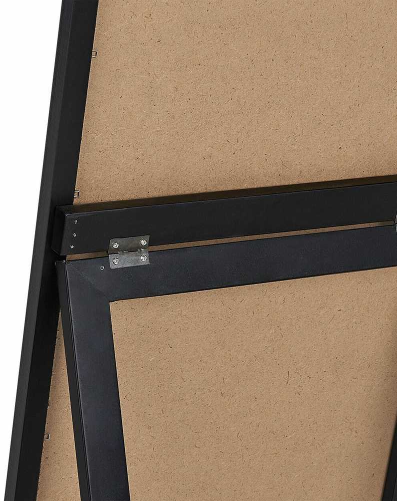 Beliani Pastatomas veidrodis CHATILLON 150 cm Juodas
