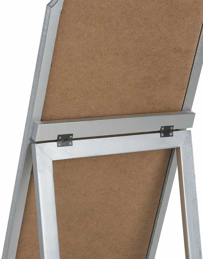 Beliani Pastatomas veidrodis CHATILLON 150 cm sidabrinės spalvos