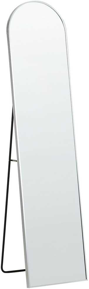 Beliani Pastatomas veidrodis BAGNOLET 150 cm, metalinis, sidabrinis