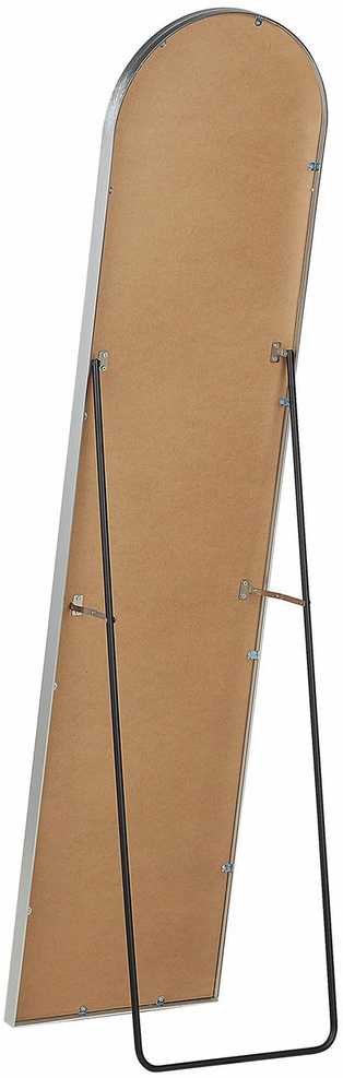 Beliani Pastatomas veidrodis BAGNOLET 150 cm, metalinis, sidabrinis