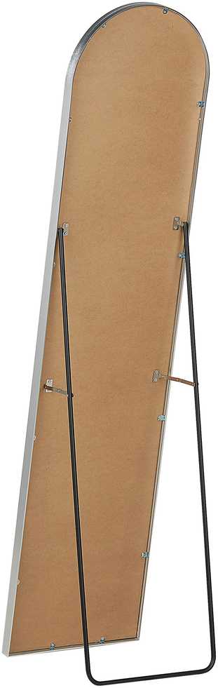 Beliani Pastatomas veidrodis BAGNOLET 150 cm, metalinis, sidabrinis