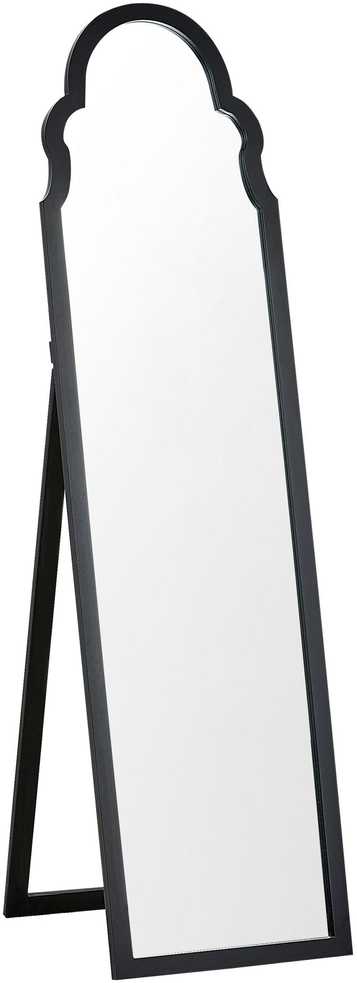 Beliani Pastatomas veidrodis CHATILLON 150 cm Juodas