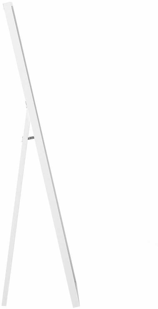 Beliani Pastatomas veidrodis TORCY 140 cm Baltas