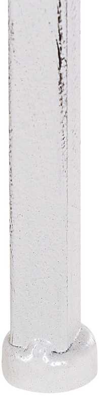 Beliani VALDIVIA metalinė lentyna, 166 cm 40 cm, balta