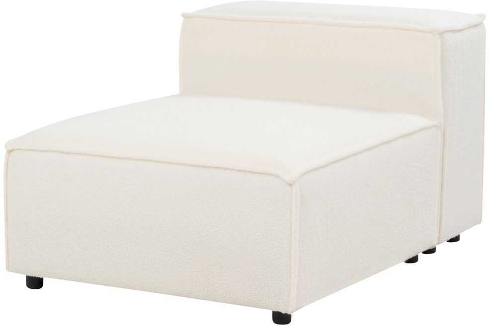 Sofa Beliani Vienvietis modulis ARDAL, bouclé, sulaužyta balta