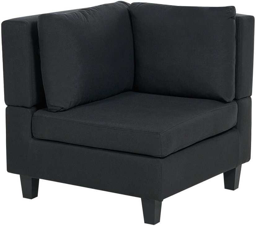 Sofa Beliani Kampinis modulis UNSTAD juodas