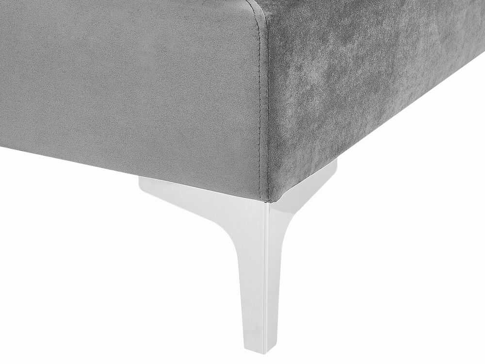 Sofa Beliani Kampinis modulis EVJA, pilkas veliūras