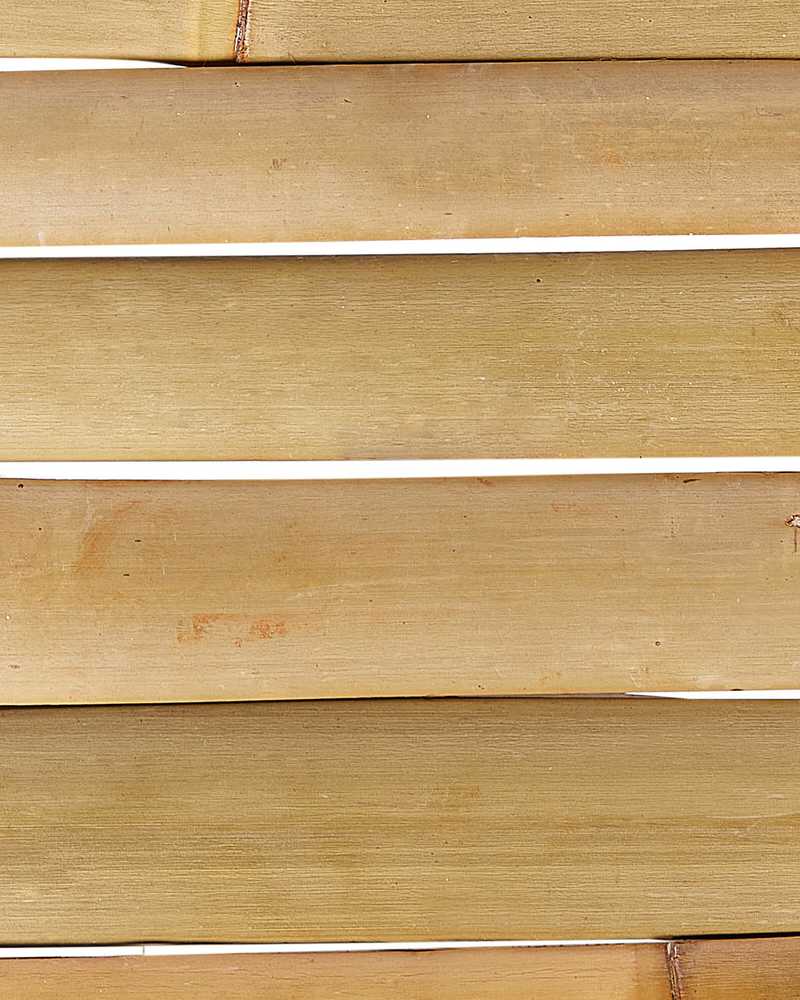 Beliani Sodo kampinis modulis CERRETO Bambukas smėlio ir pilkos spalvos