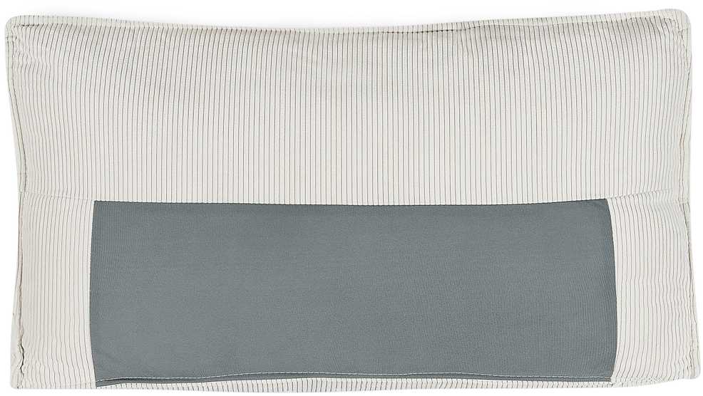 Sofa Beliani Išskleidžiamas kampe statomas 3 vietų sofos komplektas ABACKA, velvetas, kreminė balta, kairinė pusė