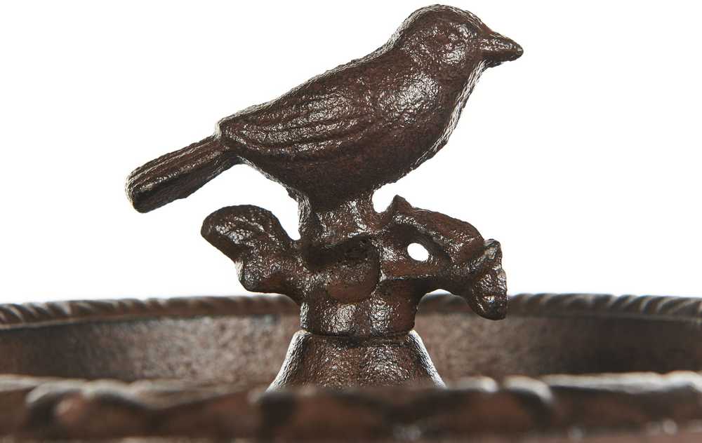 Beliani Paukščių girdykla SWALLOW ruda