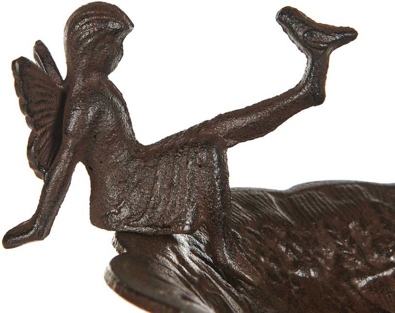 Beliani Paukščių girdykla LARK, ruda
