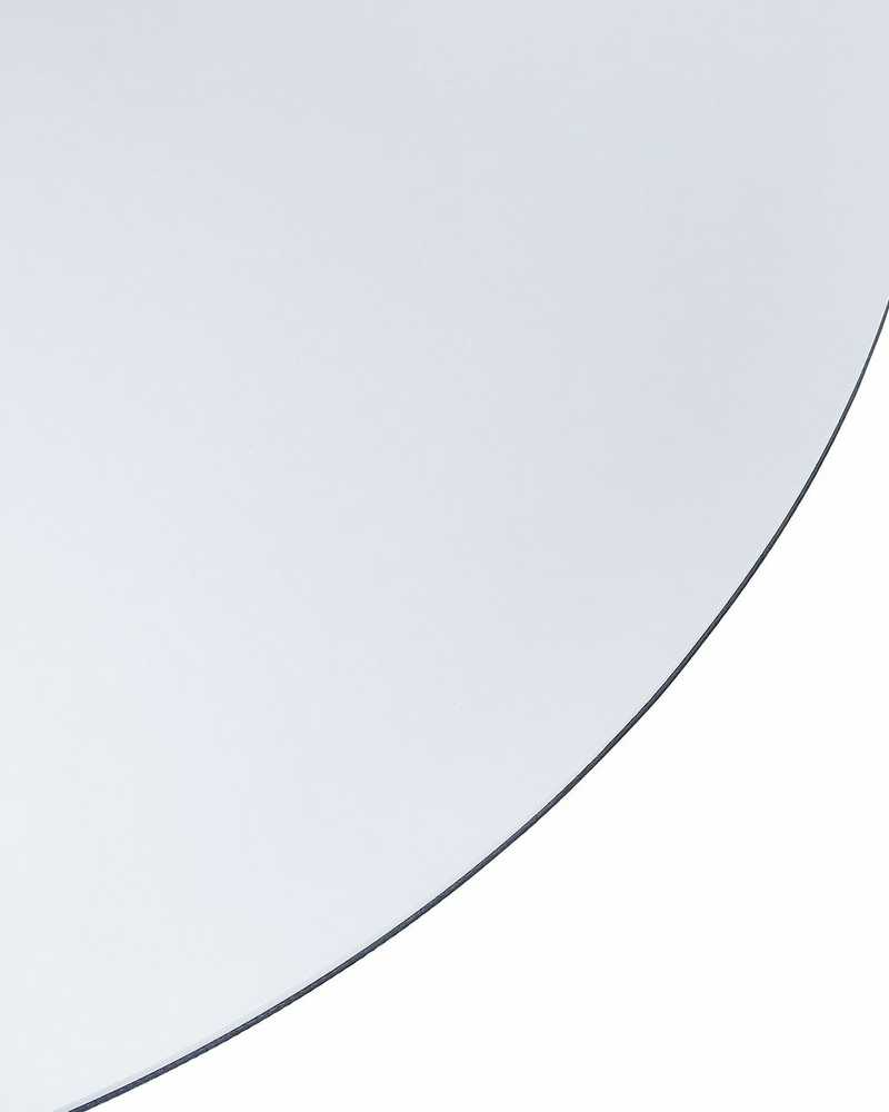 Beliani LED vonios veidrodis CALLAC 60 cm 60 cm sidabrinės spalvos