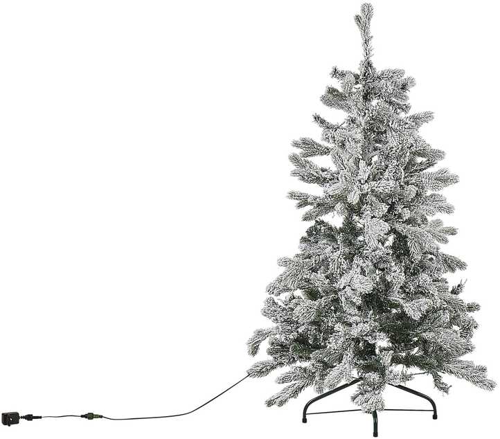 Beliani Kalėdų eglutė su LED lemputėmis TATLOW 120 cm Žalia
