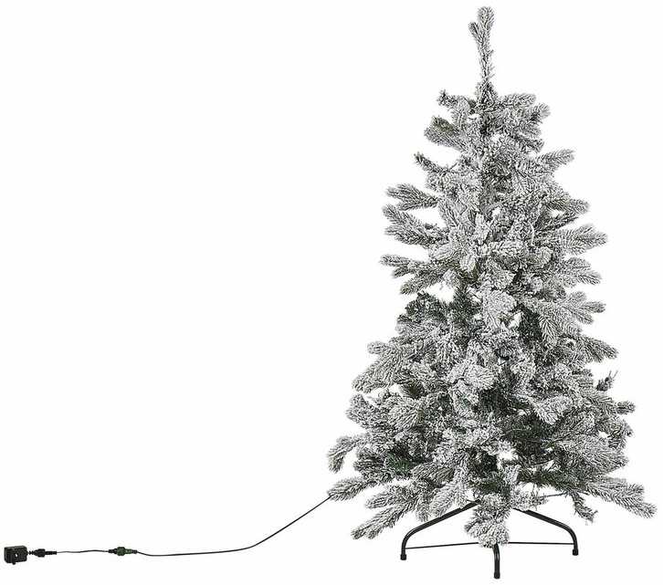 Beliani Kalėdų eglutė su LED lemputėmis TATLOW 120 cm Žalia