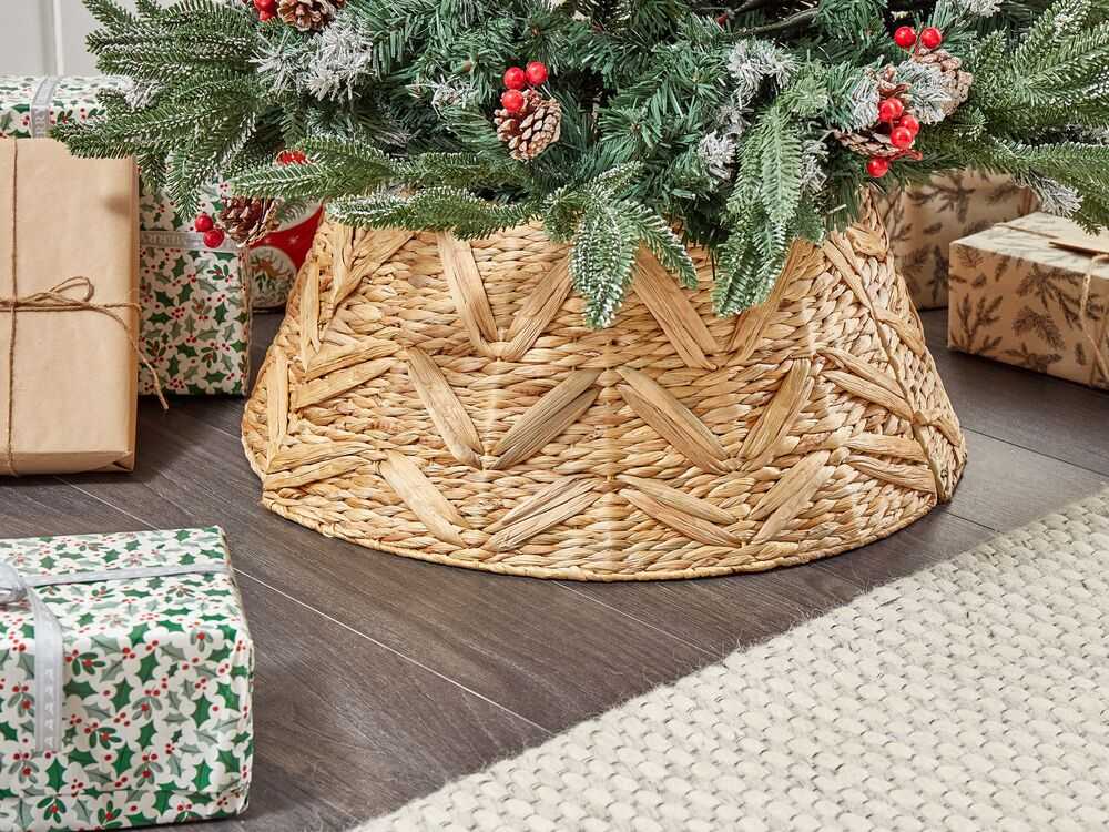 Beliani Eglutės apvadas FLATEYRI, 60 cm, natūralios spalvos