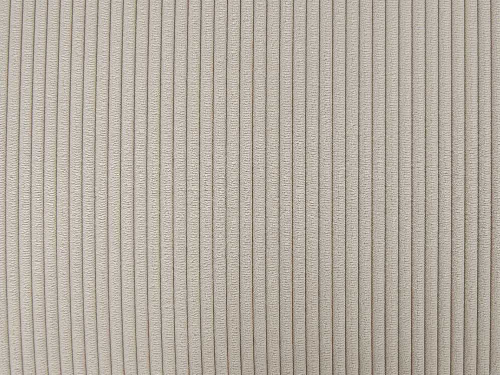 Beliani Otomana LUNGO velveting smėlio spalvos