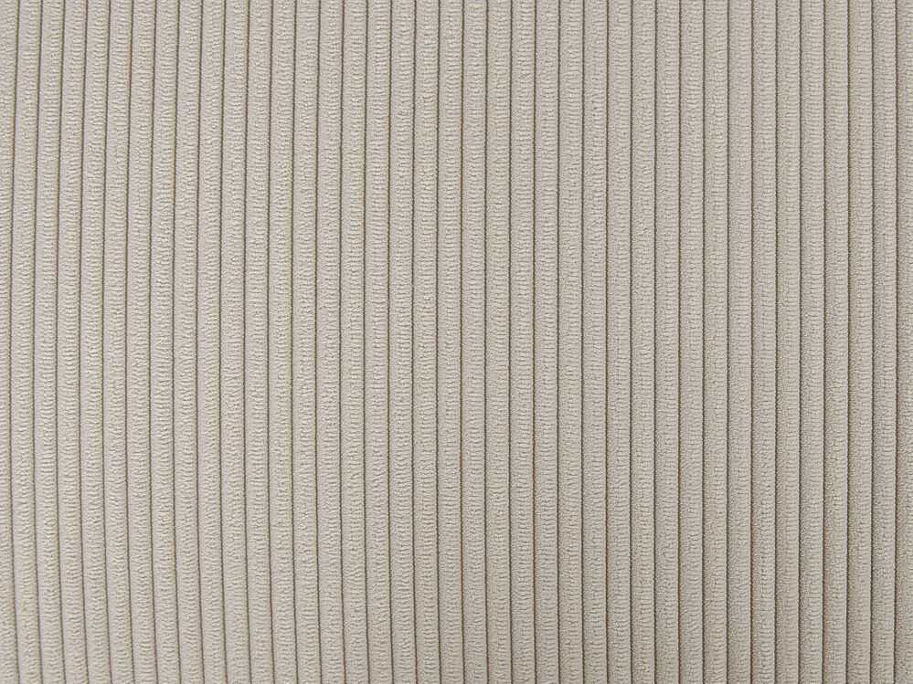 Beliani Otomana LUNGO velveting smėlio spalvos