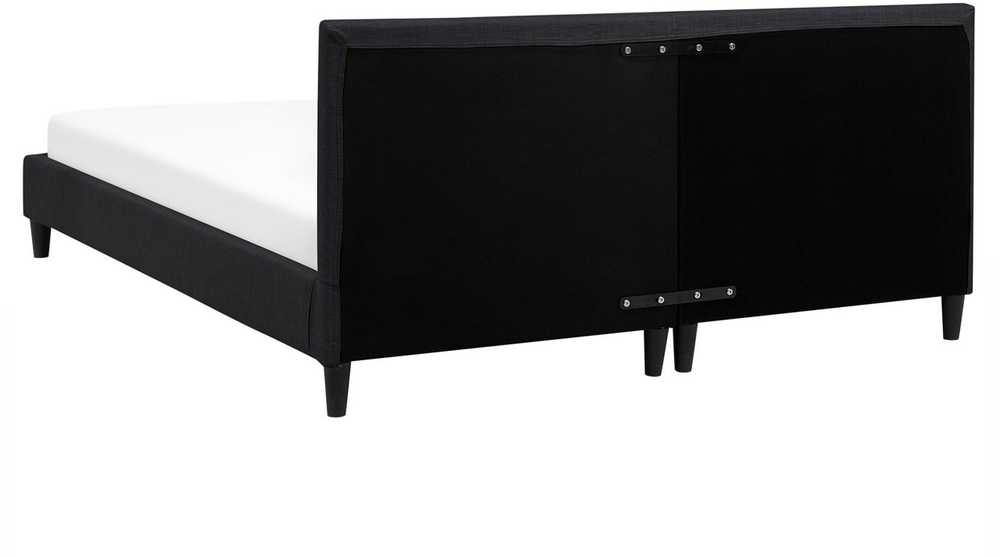 Beliani Lova FITOU 160 x 200 cm juoda