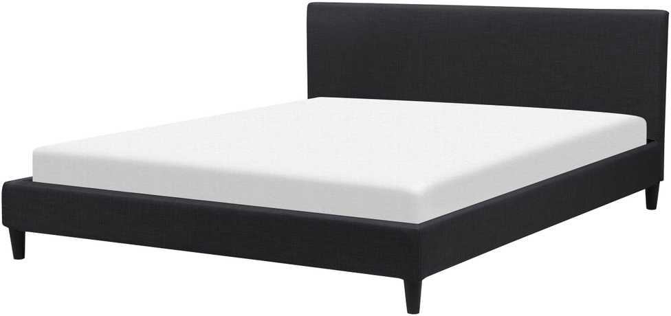 Beliani Lova FITOU 180 x 200 cm juoda