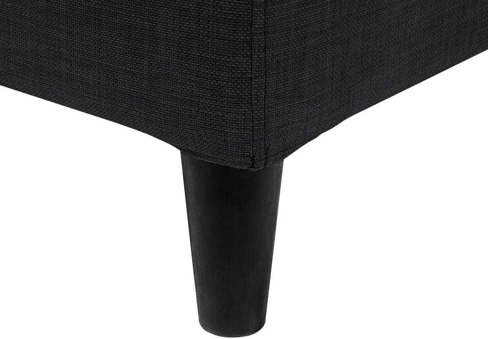 Beliani LED lova FITOU 160 x 200 cm juoda