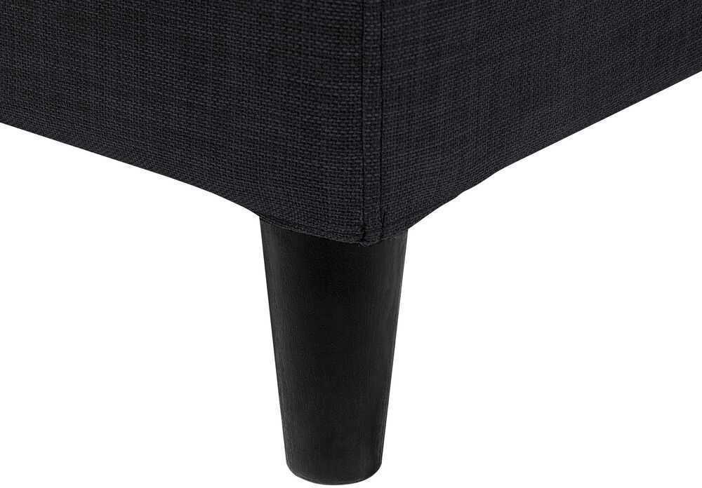 Beliani LED lova FITOU 160 x 200 cm juoda