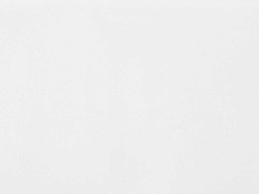 Beliani Velvetinė lova FITOU 160 x 200 cm balta