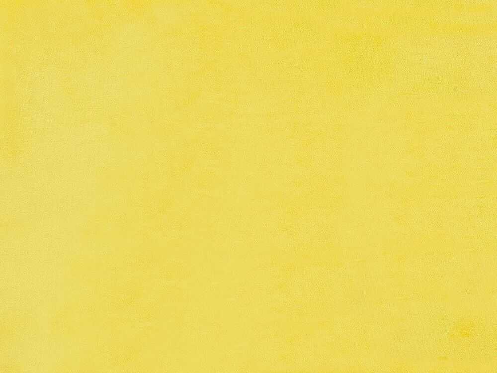 Beliani Veliūrinė lova FITOU 160 x 200 cm geltona