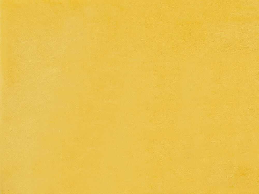 Beliani Dviejų asmenų lova FITOU, geltona, 180 x 200 cm