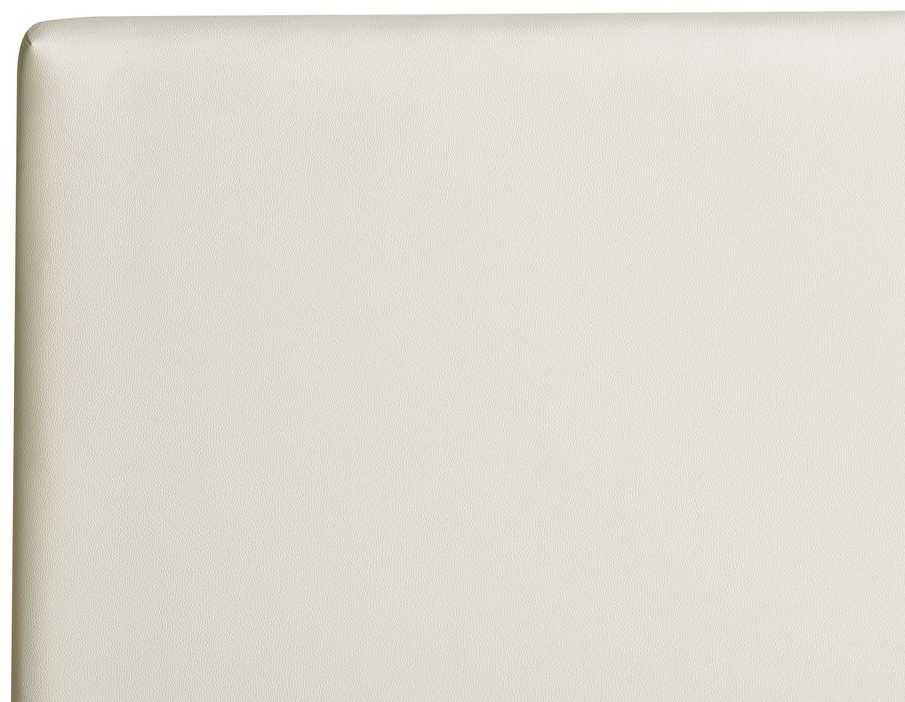 Beliani Vandens lova iš dirbtinės odos ZEN 180 x 200 cm, balta