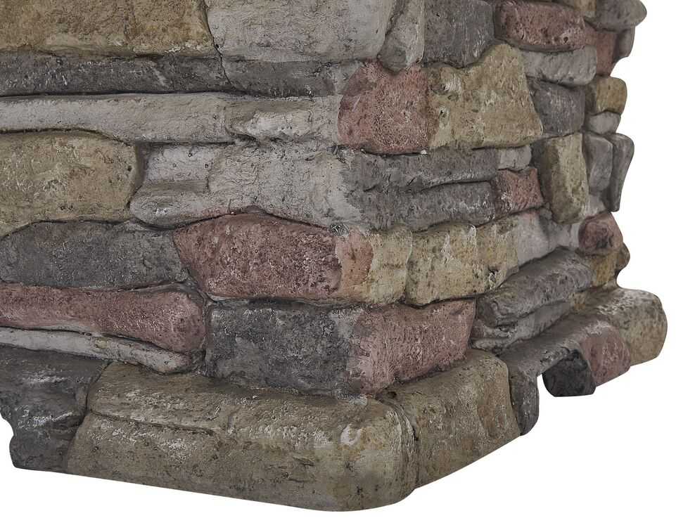 Beliani Sodo laužavietė su griliu KELUD, pilkas betonas