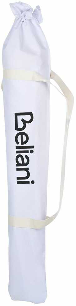 Beliani Sodo skėtis 150 cm MONDELLO Baltas