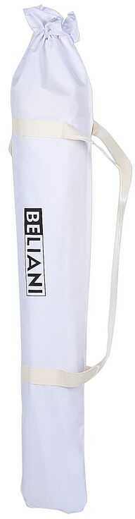 Beliani Sodo skėtis 150 cm MONDELLO Baltas