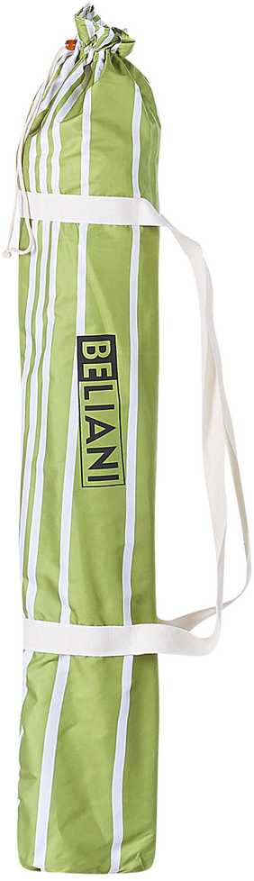 Beliani Sodo skėtis 150 cm MONDELLO žalias