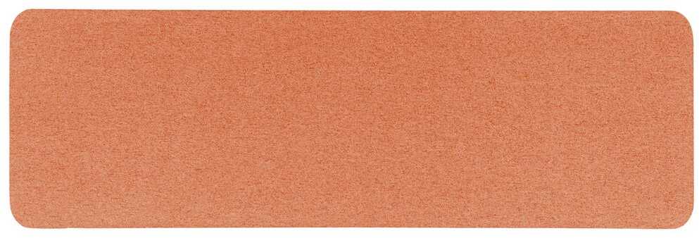 Beliani Rašomasis stalas pertvara WALLY 130 x 40 cm Šviesiai raudona