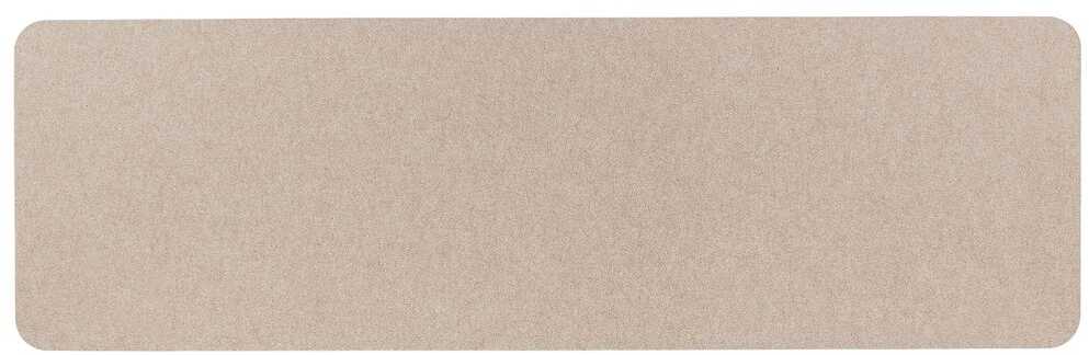 Beliani Rašomojo stalo pertvara SPLIT 160 x 50 cm, smėlio spalvos