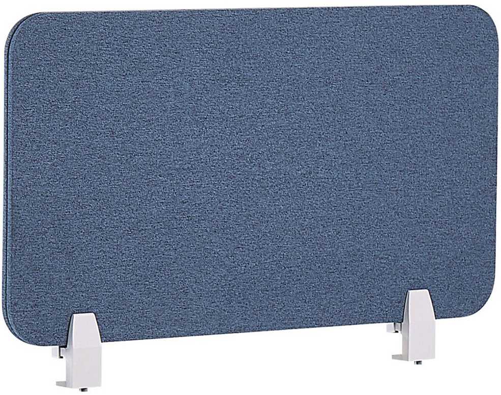 Beliani Rašomojo stalo pertvara WALLY 72 x 40 cm, mėlyna