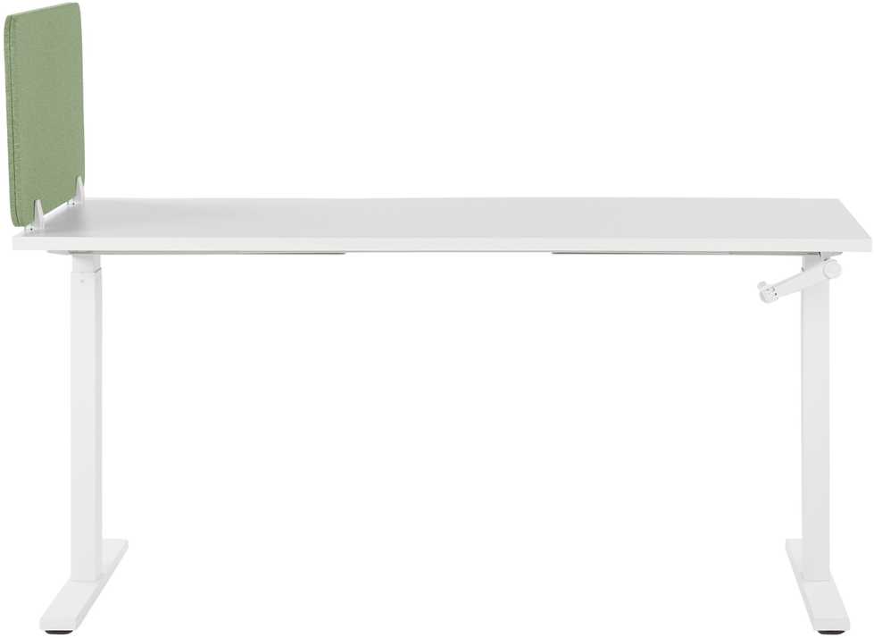 Beliani Rašomojo stalo pertvara WALLY 72 x 40 cm, žalia