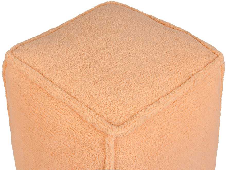 Beliani Pufo ALIPUR Boucle oranžinis
