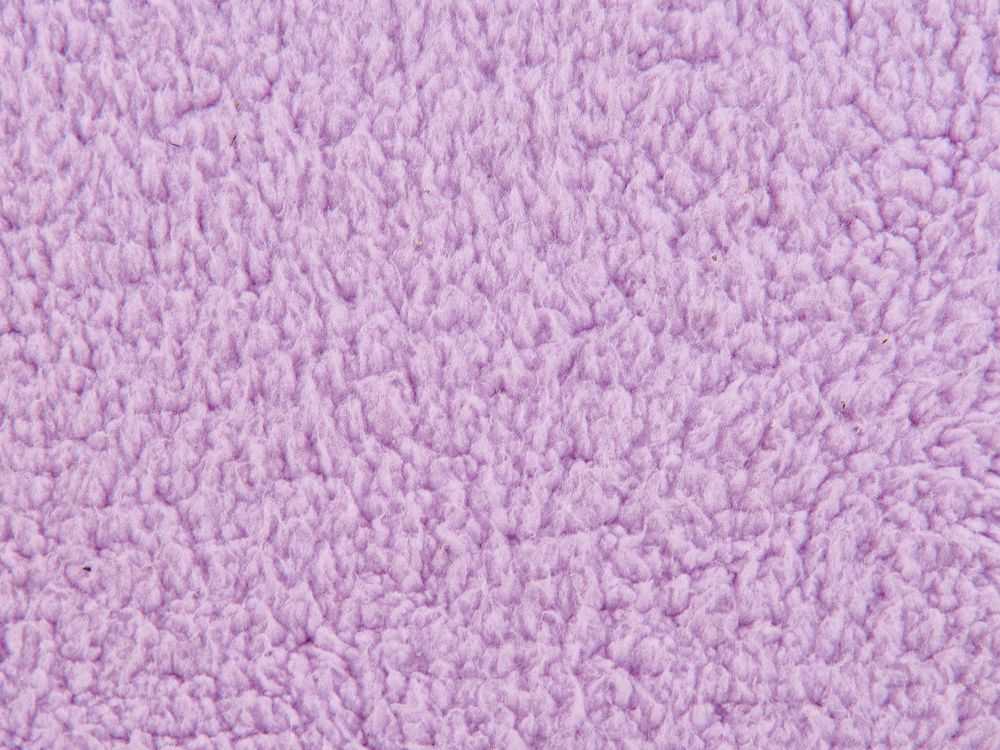 Beliani Puf AS ALIPUR boucle, violetinis