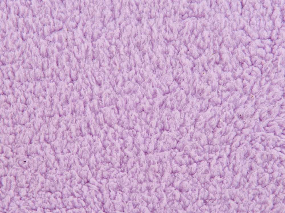 Beliani Puf AS ALIPUR boucle, violetinis
