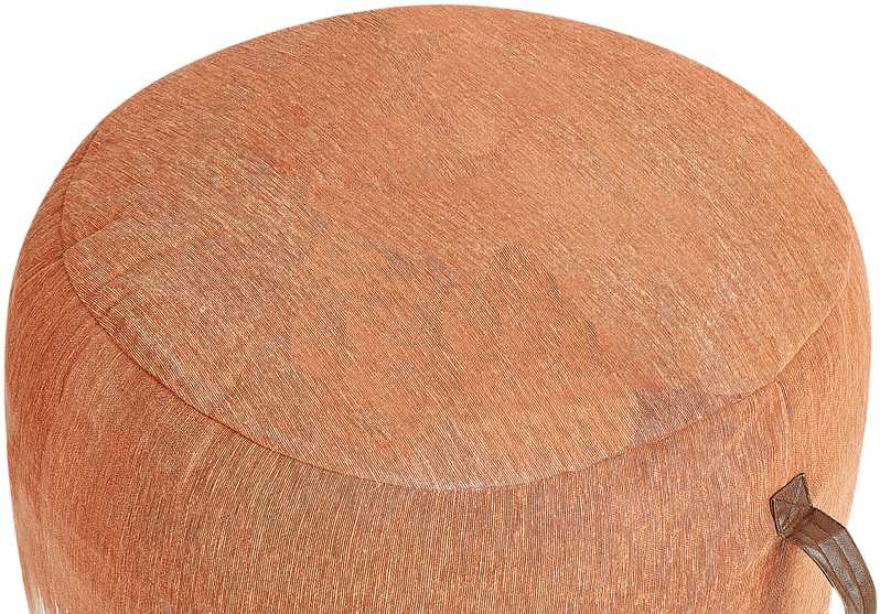 Beliani Pufas KAWAI medvilninis oranžinis