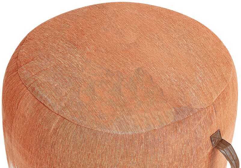 Beliani Pufas KAWAI medvilninis oranžinis