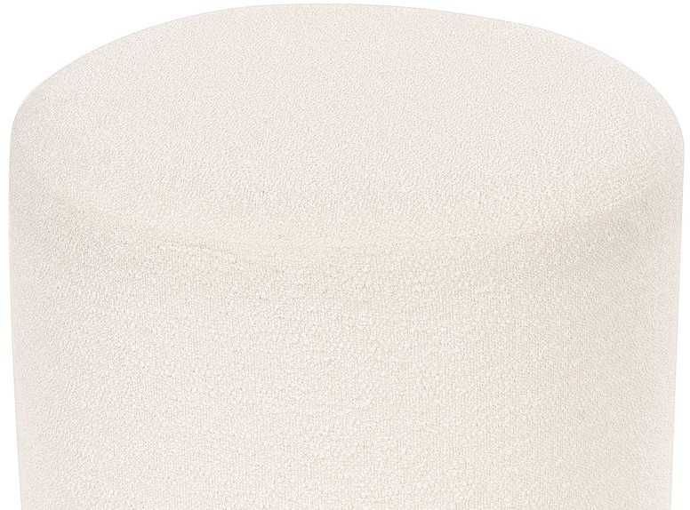 Beliani Pufas MOAB Boucle baltas