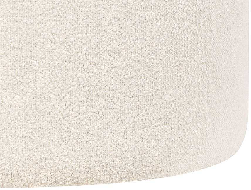 Beliani Pufas MOAB Boucle baltas