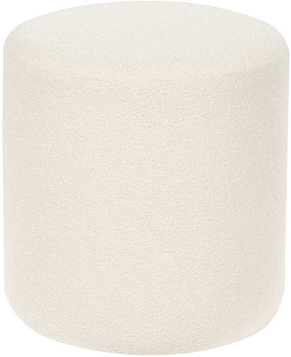 Beliani Pufas MOAB Boucle baltas