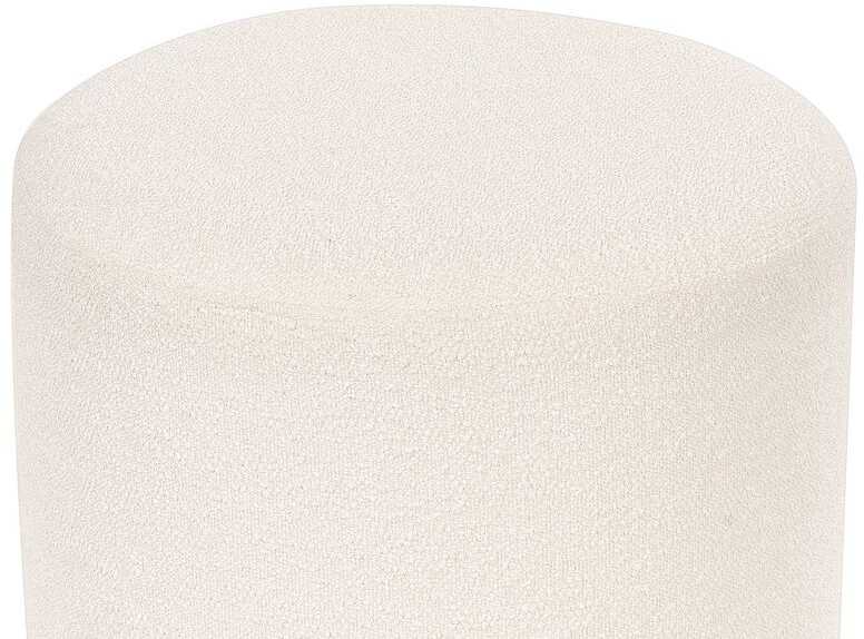 Beliani Pufas MOAB Boucle baltas